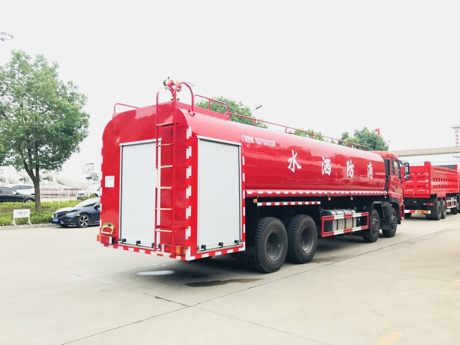 消防灑水車 城市安全與清潔的雙重守護者